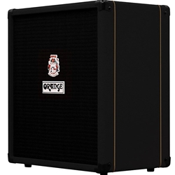 Orange Amplification Crush Bass 50 Black 50 watt, EQ, Para Mid, Gain & Blend, 12” spkr, CabSim HP Out, Aux In, FX Loop, Tuner